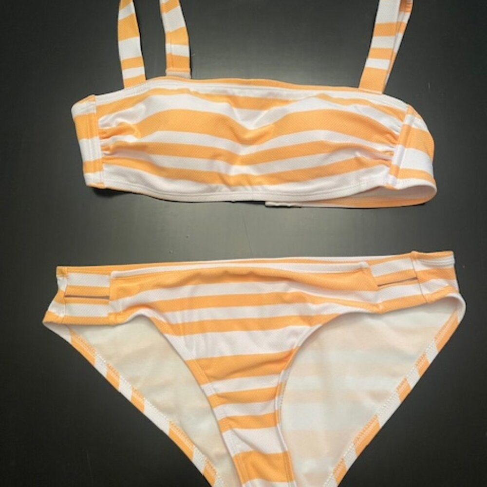 Kona Sol bikini in yellow and white size L